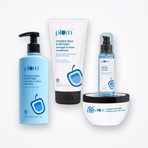 Plum Coconut & Peptides Soft Hair Routine