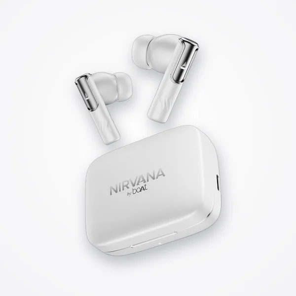 boAt Nirvana Ivy Wireless Earbuds - Gunmetal White