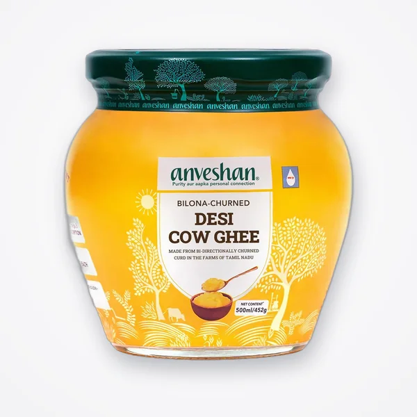 Anveshan A2 Cow Ghee 500ml