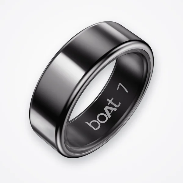 boAt Smart Ring Active Plus - Midnight Black