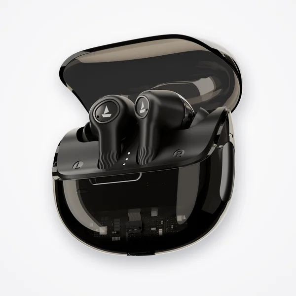boAt Nirvana Crystl Wireless Earbuds - Quantum Black