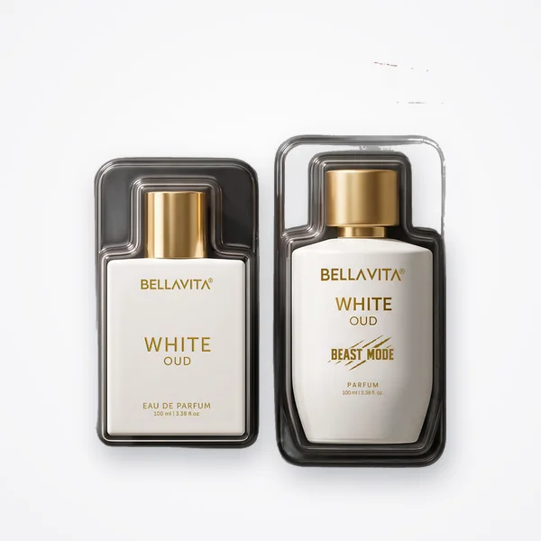Bella Vita White Oud EDP + White Oud Beast Mode Parfum Combo