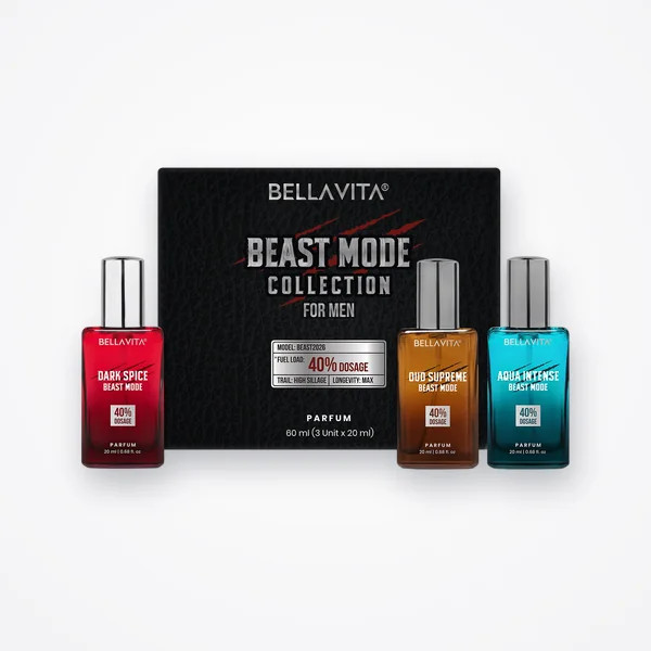 Bella Vita Beast Mode Parfum Gift Set for Men