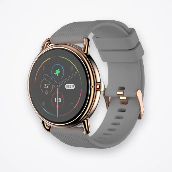 NoiseFit Buzz Bluetooth Calling Smartwatch - Mist Grey