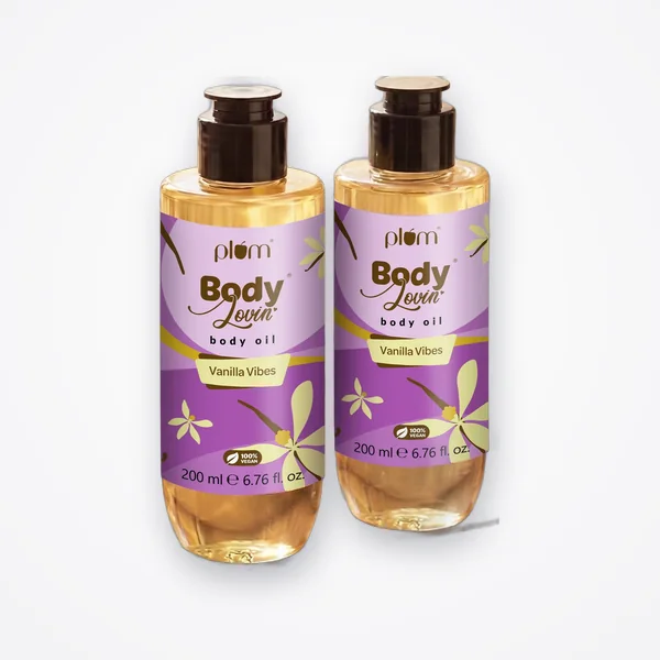 Plum BodyLovin' Vanilla Vibes Body Oil Duo