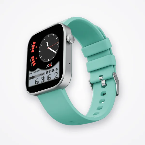 boAt Storm Call 3 Smartwatch (Map Navigation, BT Calling, 1.83" HD Display) - Mint Green