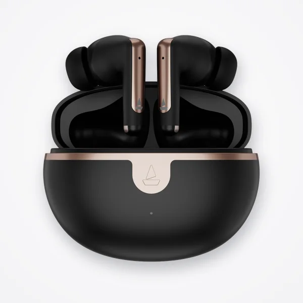 boAt Airdopes 161 ANC Elite Wireless Earbuds (ANC up to 32dB, ENx, BEAST Mode) - Black