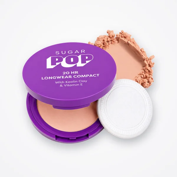SUGAR POP 20 HR Longwear Compact with Kaolin Clay and Vitamin E