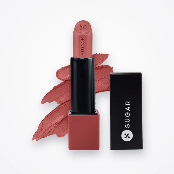 SUGAR Glide Peptide Serum Lipstick - 02 Positano Peach