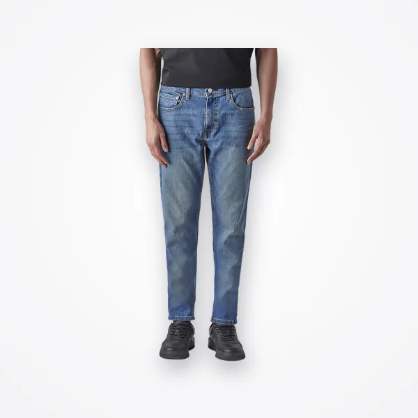Levi's Men's 512 Blue Slim Tapered Fit Mid Rise Jeans