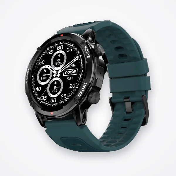 NoiseFit Force 2 Smartwatch - Teal Blue