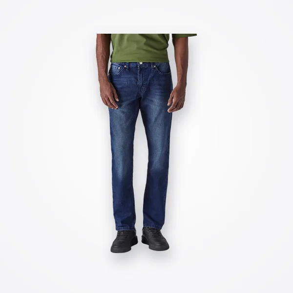 Levi's Men's 511 Dark Blue Slim Fit Mid Rise Jeans