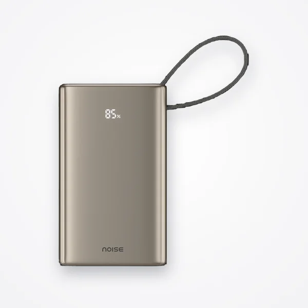 Noise Power Series 20000mAh 65W Power Bank with Built-in Cable - Titanium