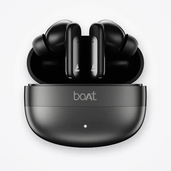 boAt Airdopes Plus 421 ANC TWS Earbuds - Metallic Black
