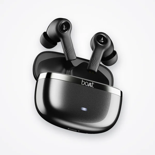 boAt Nirvana Ion ANC Pro Wireless Earbuds - Crystal Black