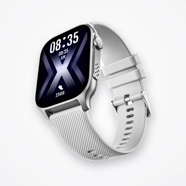 boAt Ultima Ember AMOLED Smartwatch - Silver Myst
