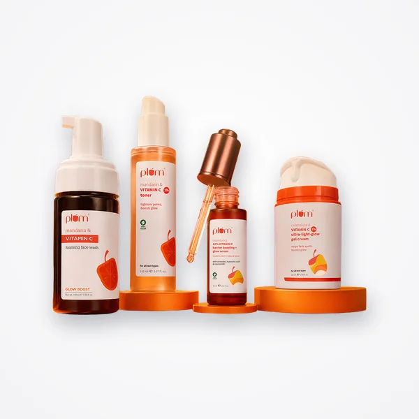 Plum Vitamin C Glow Boost Routine