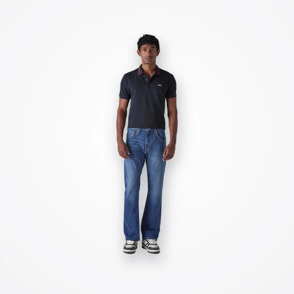 Levi's Men's 517 Blue Bootcut Fit Mid Rise Jeans