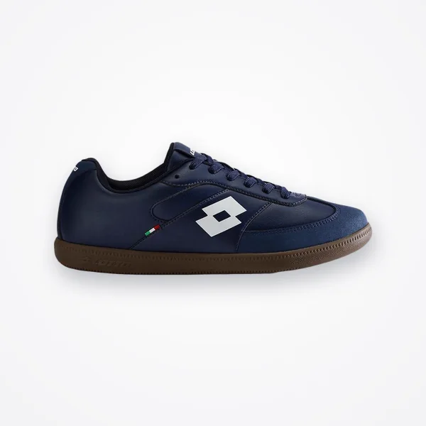 Lotto Men's Mavin Court Navy & White Sneakers
