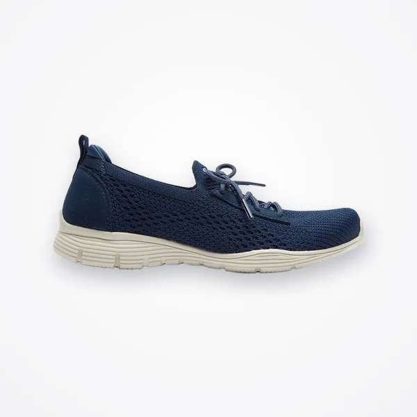 Skechers Women's Seager Casually Navy Slip-On Shoes