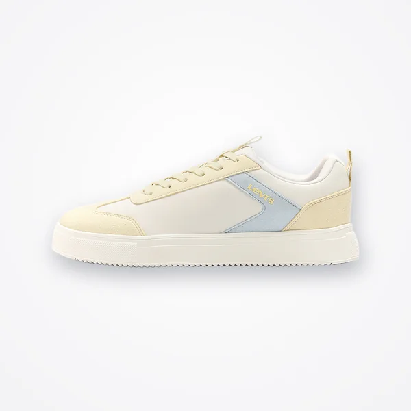 Levi's Men's Colorblock White Casual Sneakers