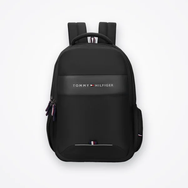 Tommy Hilfiger Black Joshua Laptop Backpack