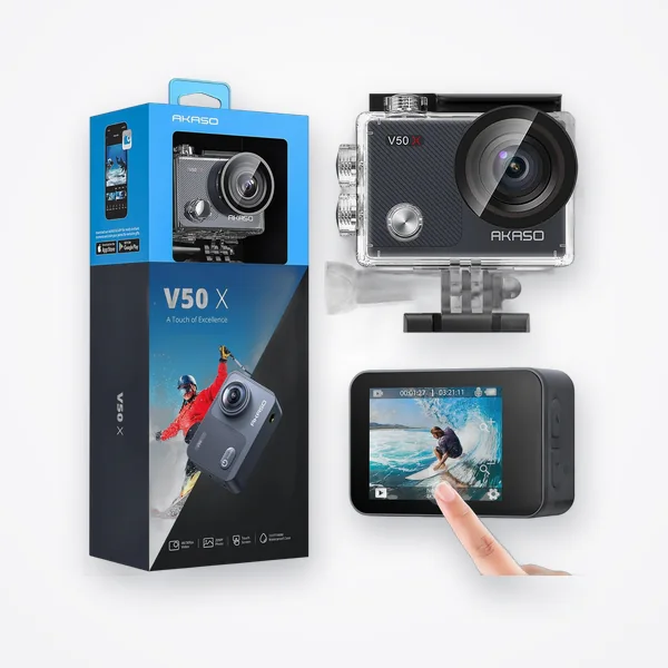 AKASO V50X Native 4K30fps WiFi Action Camera