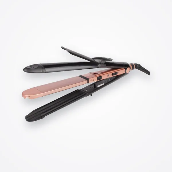 Vega 3-in-1 Keratin Hair Styler: Straightener, Curler & Crimper