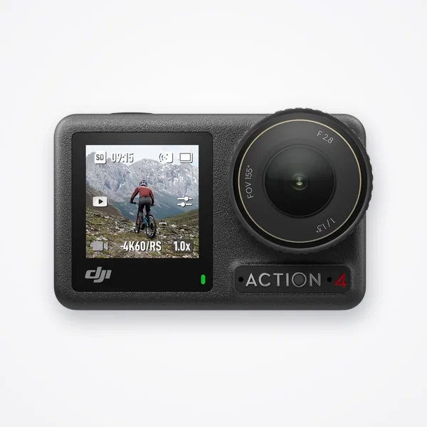 DJI Osmo Action 4 Standard Combo, Waterproof Action Camera Vlogging Camera