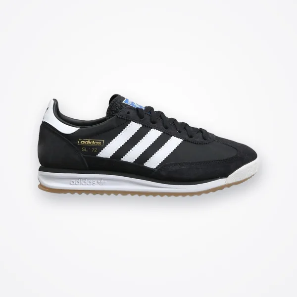 Adidas Originals Men's SL 72 RS Black Casual Sneakers