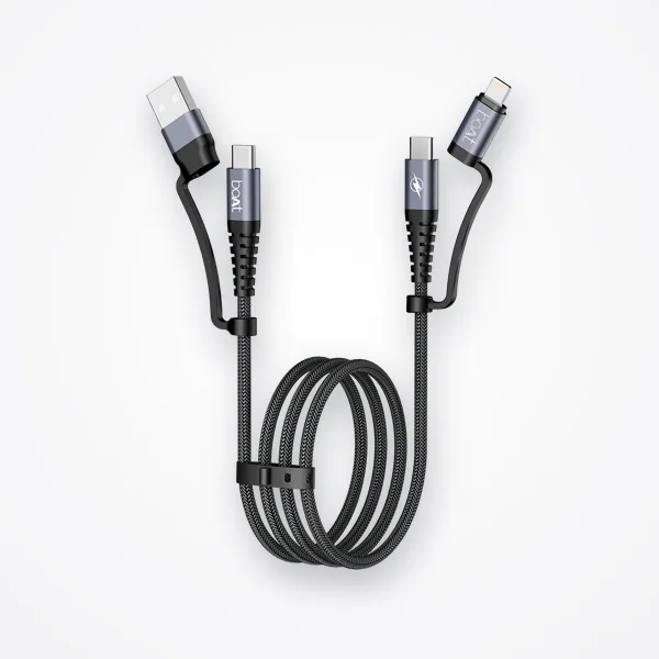 boAt Flexicharge 400 4-in-1 Charging Cable