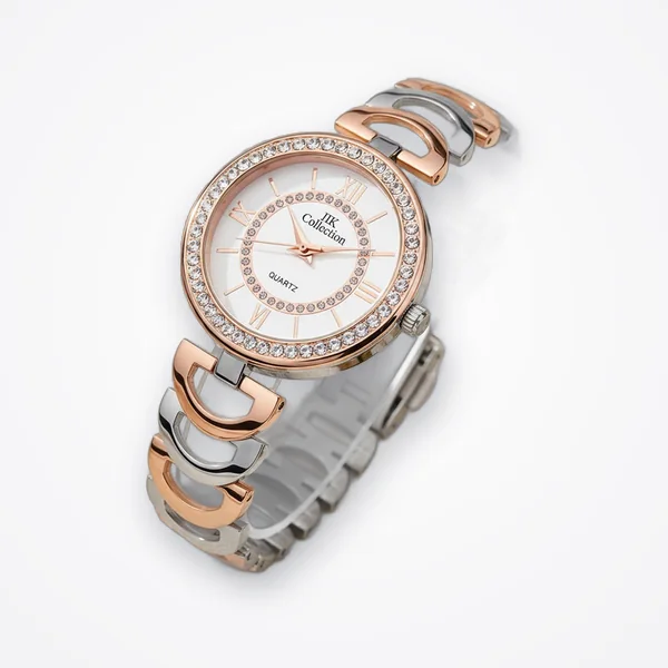 IIK COLLECTION Watches for Women Round Studded Dial |Analogue Quartz Movemnet Ladies
