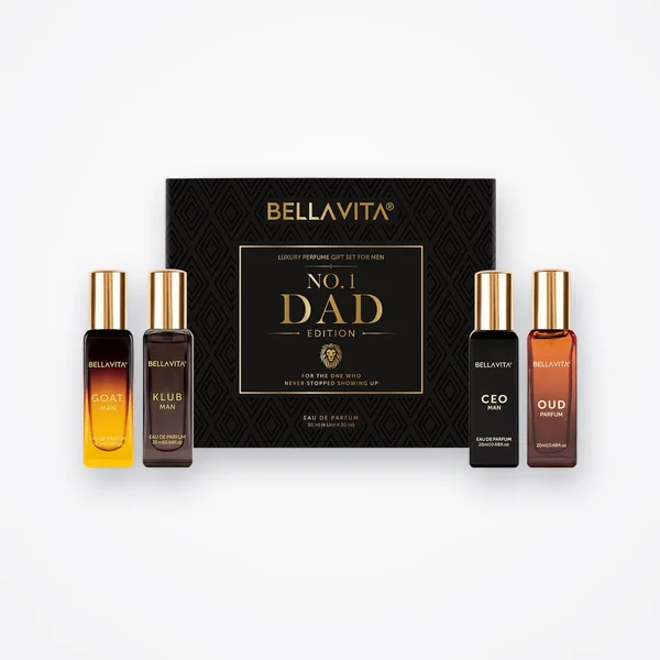 Bella Vita No. 1 Dad Edition Perfume Gift Set for Men