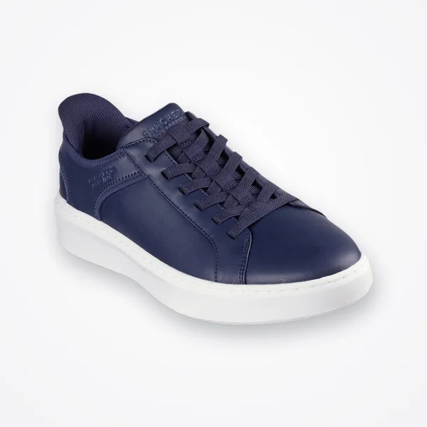 Skechers Men Court Break Double Vented Slip-Ins Casual Shoes