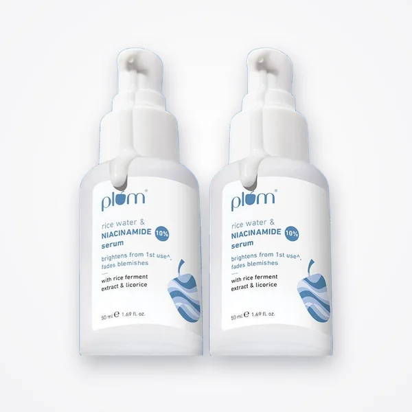 Plum 10% Niacinamide Face Serum with Rice Water