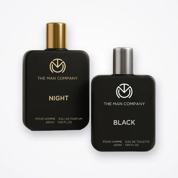 The Man Company Black EDT & Night EDP Gift Set