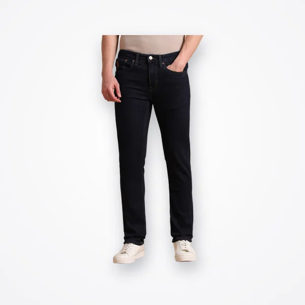 U.S. Polo Assn. Navy Cotton Slim Fit Jeans