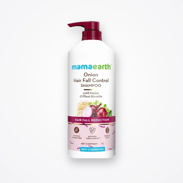 Mamaearth Onion Hair Fall Control Shampoo