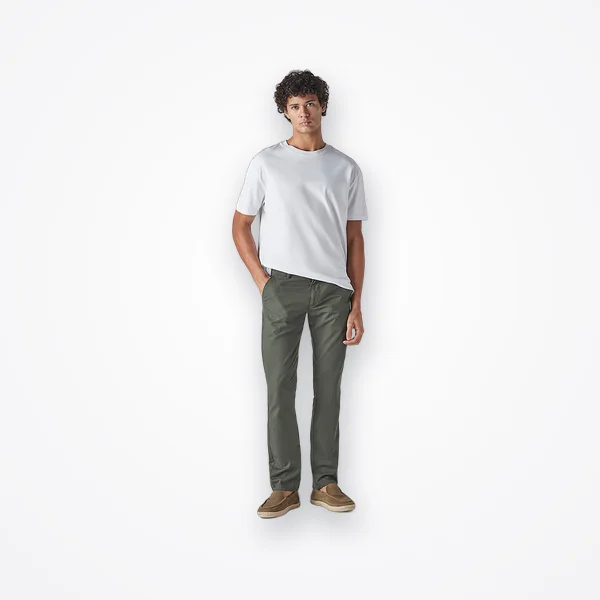 Levi's Men's 511 Olive Slim Fit Mid Rise Chinos