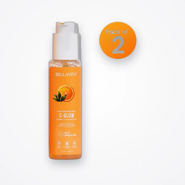 Bella Vita C-Glow Vitamin C Face Wash - 2 x 100ml